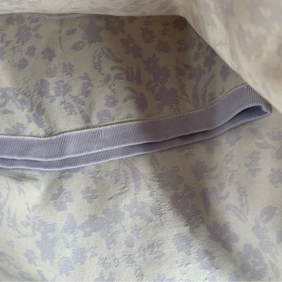 Free people X Intimately FP Clean Lines Printed Bodysuit in Lilac Combo - Picture 8 of 9